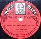 "That Chick's too Young To Fry" - B-Seite von "Choo Choo Ch' Boogie"